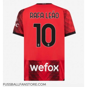 AC Milan Rafael Leao #10 Replik Heimtrikot 2023-24 Kurzarm